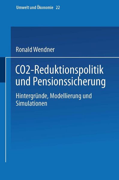 Produktbild: CO2-Reduktionspolitik und Pensionssicherung