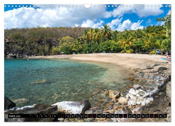 Produktbild: Guadeloupe (Calendrier mural 2026 DIN A3 vertical), CALVENDO calendrier mensuel