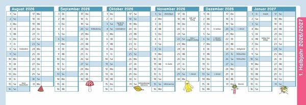 Produktbild: Der Wochen-Tischkalender f&uuml;r das Kita-Jahr 2026/2027