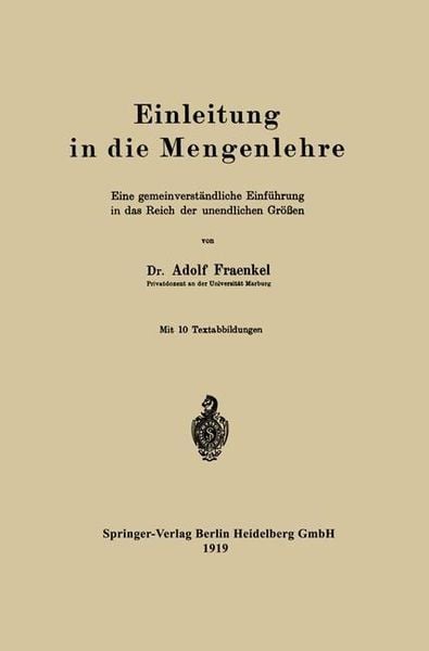 Produktbild: Einleitung in die Mengenlehre