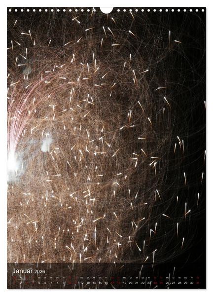 Produktbild: FEUERWERK - Lichtspiele (Wandkalender 2026 DIN A3 hoch), CALVENDO Monatskalender