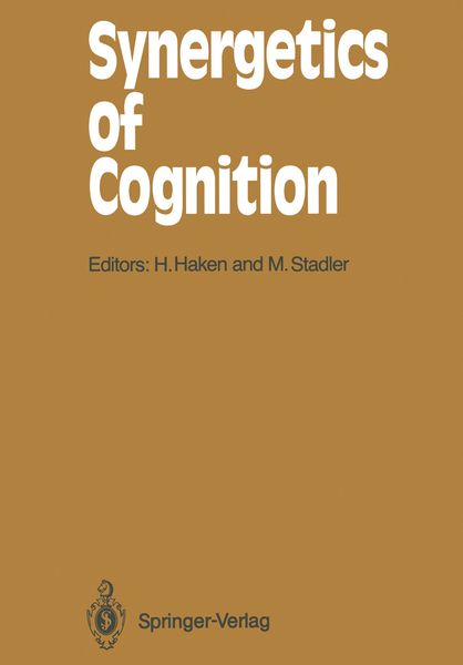 Produktbild: Synergetics of Cognition