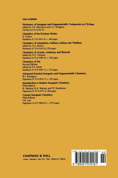 Produktbild: The Chemistry of the Actinide Elements