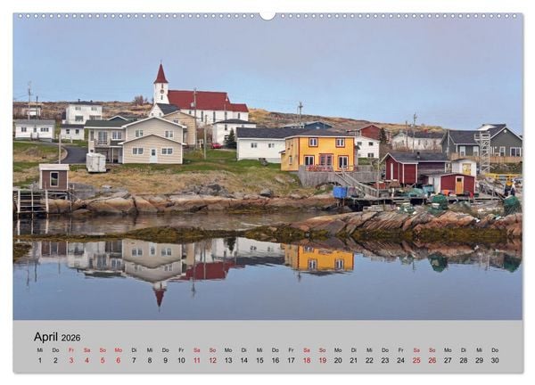 Produktbild: Neufundland 2026 (Wandkalender 2026 DIN A2 quer), CALVENDO Monatskalender