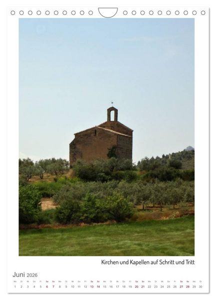 Produktbild: Buen Camino - Unterwegs auf dem Jakobsweg (Wandkalender 2026 DIN A4 hoch), CALVENDO Monatskalender