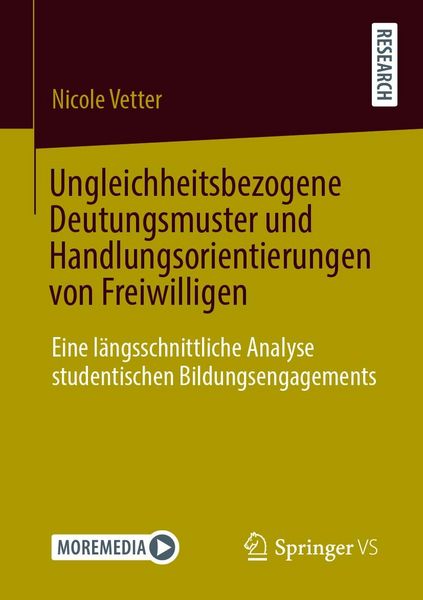 Produktbild: Ungleichheitsbezogene Deutungsmuster und Handlungsorientierungen von Freiwilligen