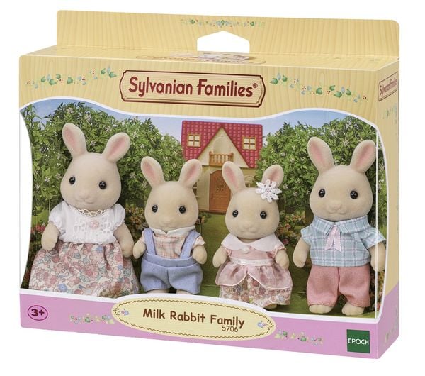 Produktbild: Sylvanian Families 5706 - Milchhasen Familie 4er Set