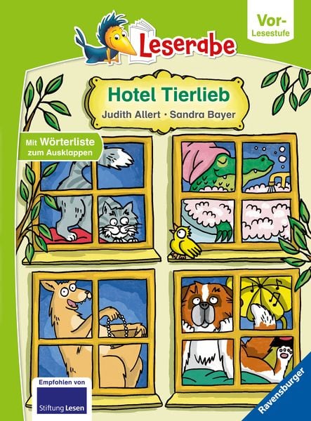 Produktbild: Hotel Tierlieb - Leserabe ab Vorschule - Erstlesebuch f&uuml;r Kinder ab 5 Jahren