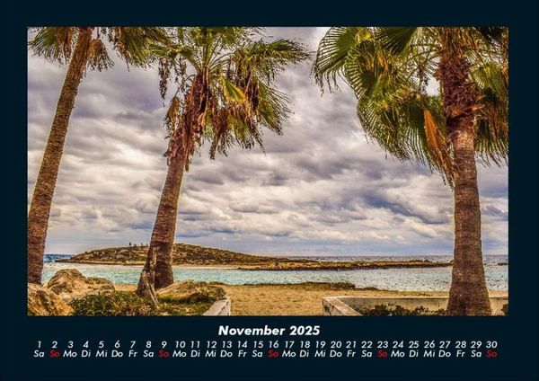 Produktbild: Palmentraum 2025 Fotokalender DIN A4