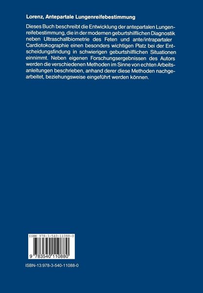 Produktbild: Antepartale Lungenreifebestimmung durch Fruchtwasseranalyse