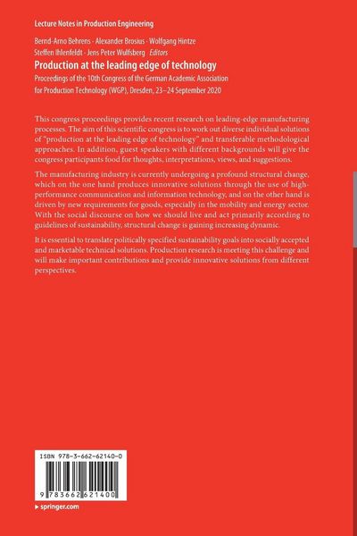 Produktbild: Production at the leading edge of technology