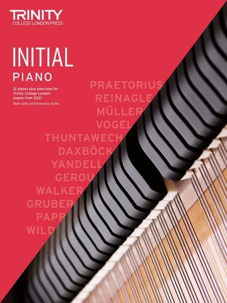 Produktbild: Trinity College London Piano Exam Pieces Plus Exercises From 2021: Initial