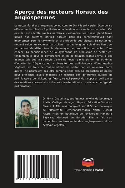 Produktbild: Aper&ccedil;u des necteurs floraux des angiospermes