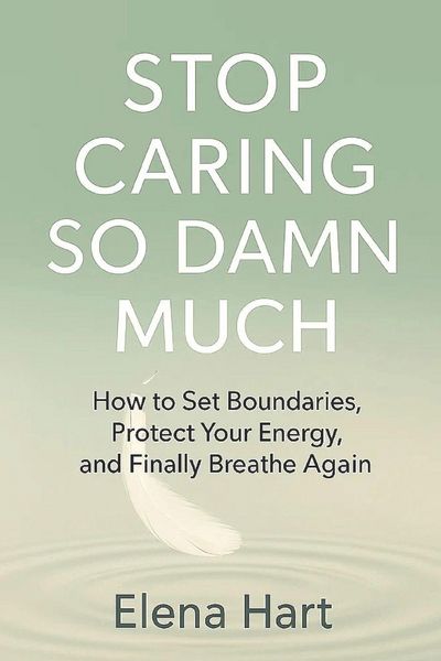Produktbild: Stop Caring So Damn Much