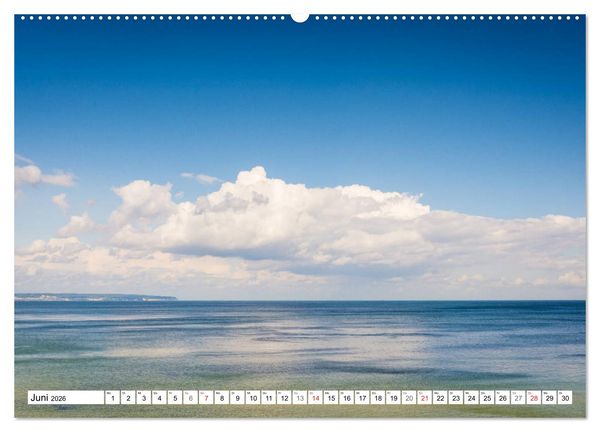 Produktbild: Insel R&uuml;gen - Die K&uuml;ste von Sellin bis Kap Arkona (Wandkalender 2026 DIN A2 quer), CALVENDO Monatskalender