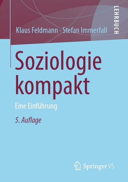 Produktbild: Soziologie kompakt