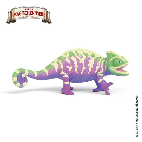 Produktbild: schleich&reg; Die Schule der magischen Tiere Caspar das Cham&auml;leon