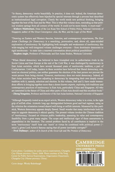 Produktbild: The East Asian Challenge for Democracy