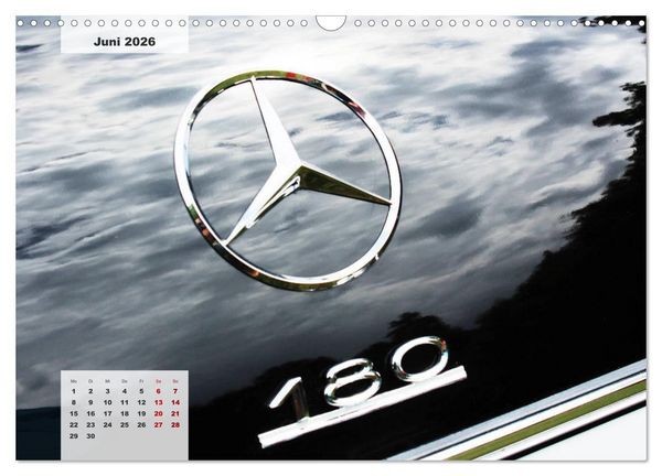 Produktbild: Mercedes Edel & Fein (Wandkalender 2026 DIN A3 quer), CALVENDO Monatskalender
