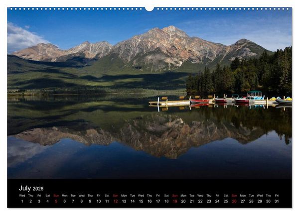 Produktbild: Western Canada (High Quality Premium Wall Calendar 2026 DIN A2 landscape),CALVENDO 12 Month Wall Calendar