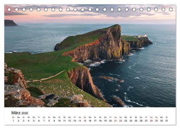 Produktbild: Im Rhythmus der Wellen - Ein Jahr am Meer (Tischkalender 2026 DIN A5 quer), CALVENDO Monatskalender