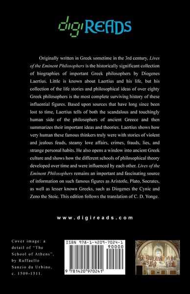 Produktbild: Lives of the Eminent Philosophers