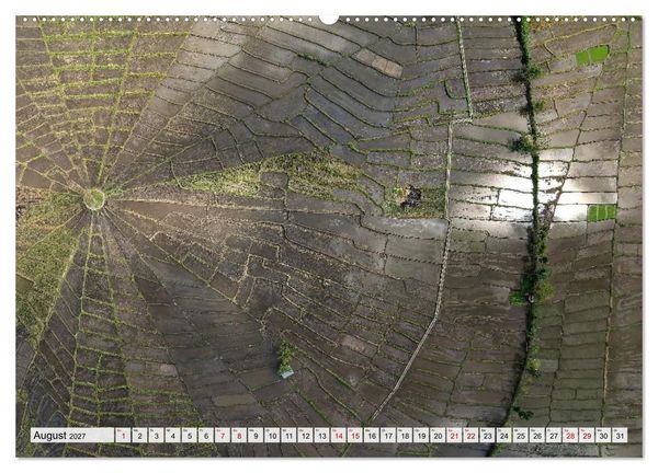 Produktbild: Indonesien von oben - spektakul&auml;re Landschaften aus der Vogelperspektive (hochwertiger Premium Wandkalender 2027 DIN A2 quer), Kunstdruck in Hochglanz