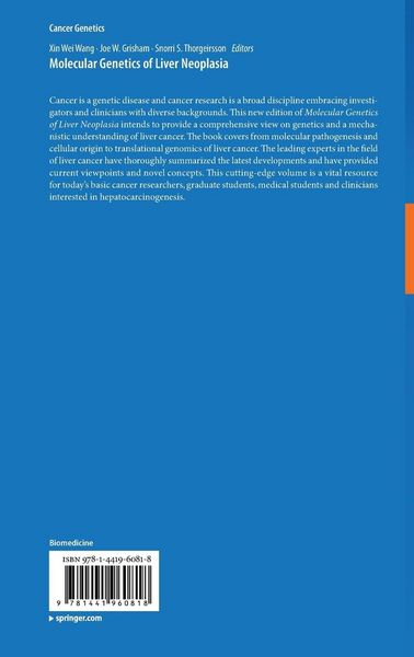 Produktbild: Molecular Genetics of Liver Neoplasia