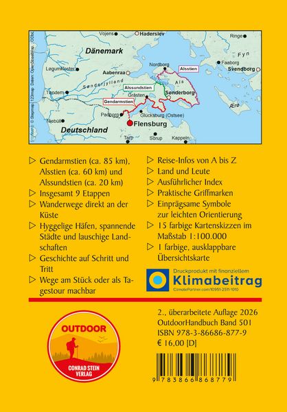 Produktbild: D&auml;nemark: Gendarmstien mit Alsstien und Alssundstien