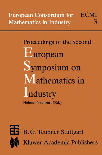 Produktbild: Proceedings of the Second European Symposium on Mathematics in Industry