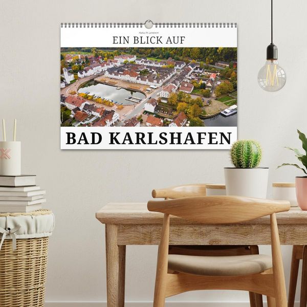 Produktbild: Ein Blick auf Bad Karlshafen (Wandkalender 2026 DIN A3 quer), CALVENDO Monatskalender