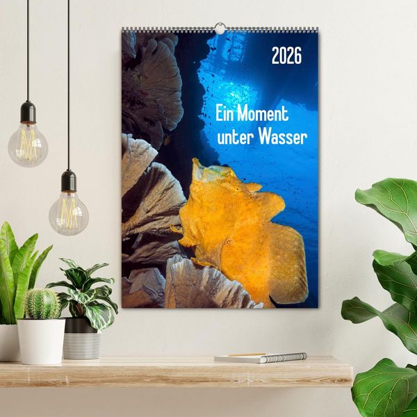Produktbild: Ein Moment unter Wasser (Wandkalender 2026 DIN A2 hoch), CALVENDO Monatskalender