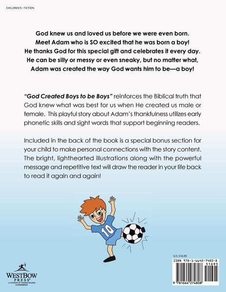 Produktbild: God Created Boys to Be Boys