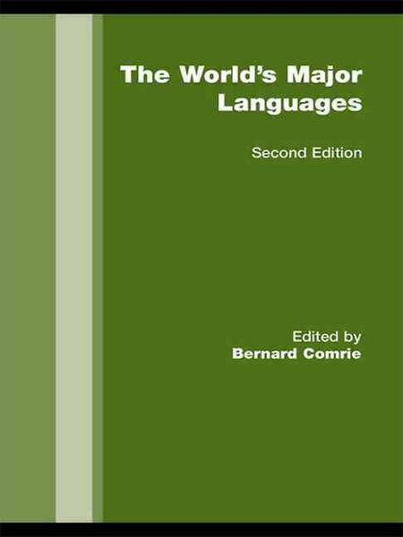 Produktbild: The World's Major Languages