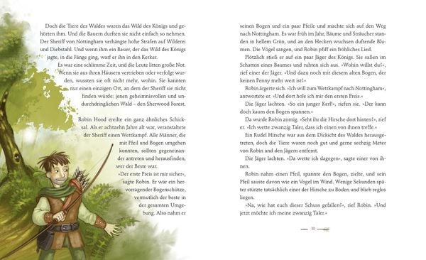 Produktbild: Klassiker zum Vorlesen. Robin Hood