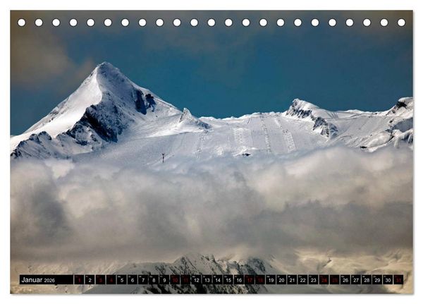 Produktbild: Gr&uuml;&szlig;e aus Kaprun (Tischkalender 2026 DIN A5 quer), CALVENDO Monatskalender