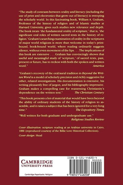 Produktbild: Beyond the Written Word