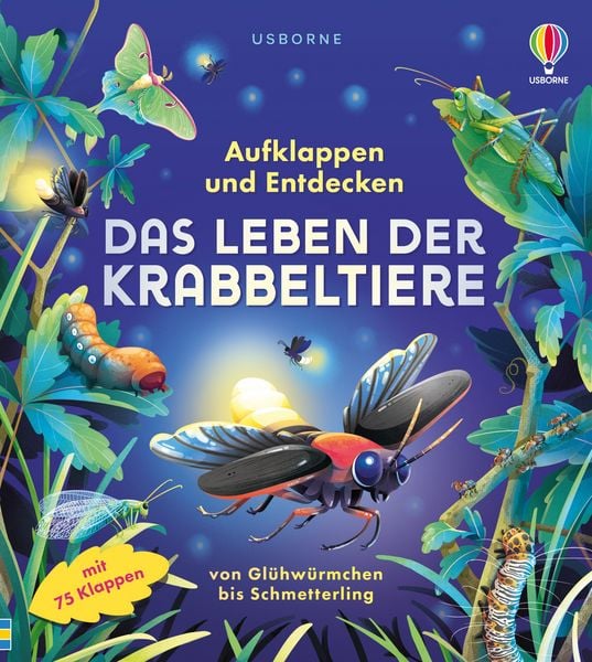 Aufklappen und Entdecken: Das Leben der Krabbeltiere, Gebundene Ausgabe von Minna Lacey, Usborne, 9781035705276