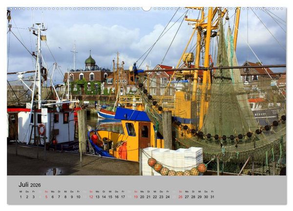 Produktbild: Ostfriesland an der Nordseek&uuml;ste (hochwertiger Premium Wandkalender 2026 DIN A2 quer), Kunstdruck in Hochglanz