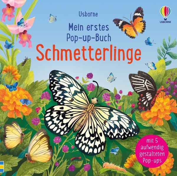 Mein erstes Pop-up-Buch: Schmetterlinge, Gebundene Ausgabe von Laura Cowan, Usborne, 9781789418057