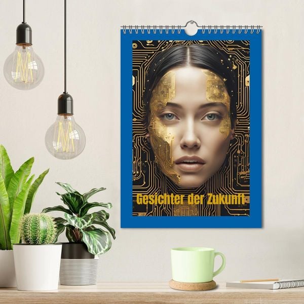 Produktbild: Gesichter der Zukunft (Wandkalender 2026 DIN A4 hoch), CALVENDO Monatskalender