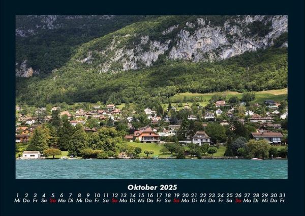 Produktbild: Landschaftskalender 2025 Fotokalender DIN A4