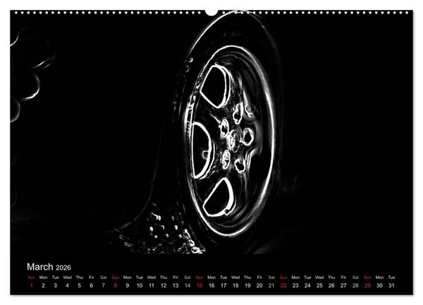 Produktbild: 911 Lines (High Quality Premium Wall Calendar 2026 DIN A2 landscape),CALVENDO 12 Month Wall Calendar