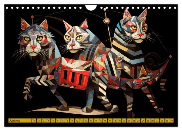 Produktbild: Zirkus Witzig und skurril (Wandkalender 2026 DIN A4 quer), CALVENDO Monatskalender