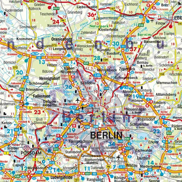 Produktbild: freytag & berndt Stra&szlig;enkarte Deutschland 1:700.000