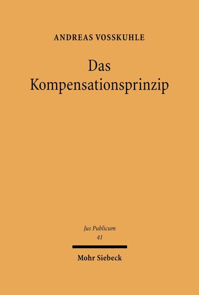 Produktbild: Das Kompensationsprinzip