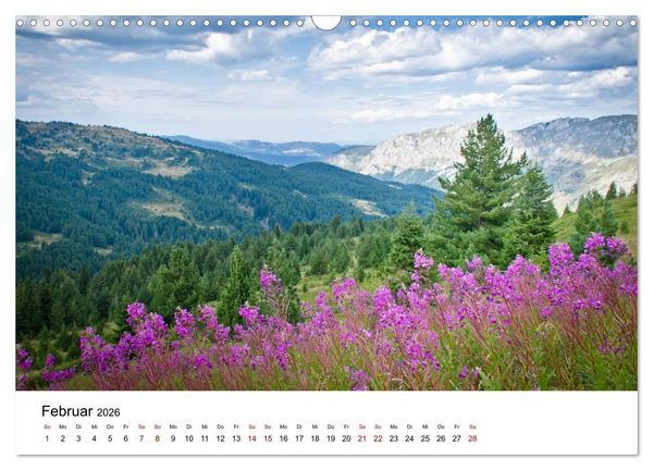 Produktbild: Verfluchtes Gebirge - Peaks of the Balkans - Wandern im Prokletije-Gebirge, Kosovo, Montenegro, Albanien (Wandkalender 2026 DIN A3 quer), CALVENDO Monatskalender