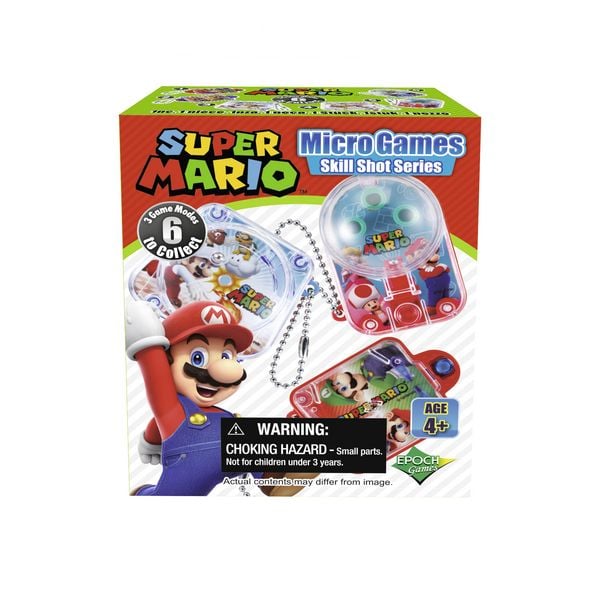Produktbild: EPOCH Games 7634 - Super Mario BB Schl&uuml;sselanh&auml;nger Mini Spiel