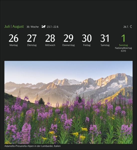 Produktbild: GEO Magische Natur Postkartenkalender 2027 - Wochenkalender mit 53 Postkarten