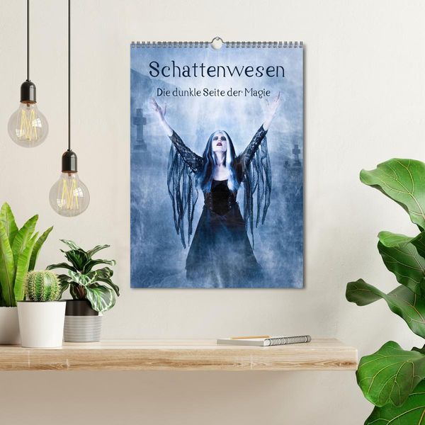 Produktbild: Schattenwesen - Die dunkle Seite der Magie (Wandkalender 2026 DIN A3 hoch), CALVENDO Monatskalender